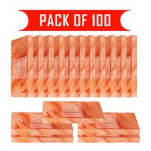 Bulk Himalayan Pink Salt Tiles Pack of 100 (8&quot; x 4&quot; x 1&quot;) - £510.07 GBP