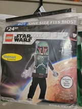 LEGO Star Wars Boba Fett Halloween Costume Hands Mask One Size Fits Most... - £11.92 GBP
