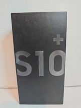 Samsung Galaxy S10 Plus Black 128 Gb  Original Retail Box Empty Sm-g975u - $12.59