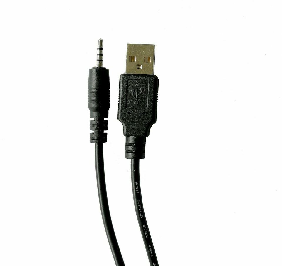 3ft USB to 2.5mm Male Charging Cable for JBL Synchros E30 E45BT E50BT He... - $6.72