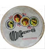 NEW MONKEES BAND TAMBOURINE 8 INCH SIZE SINGLE ROW JINGLE CALF SKIN HEAD... - $29.95