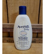 AVEENO Baby Fragrance Free Soothing Relief Creamy Wash 8 oz - £18.93 GBP