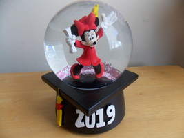 Disney 2019 Minnie Mouse Graduation Musical Waterglobe - £31.27 GBP