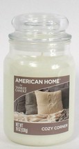 1 Ct American Home By Yankee Candle 19 Oz Cozy Corner Single Wick Glass ... - £28.83 GBP