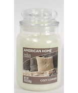 1 Ct American Home By Yankee Candle 19 Oz Cozy Corner Single Wick Glass ... - £28.68 GBP