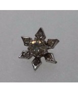 Star Design Silver Toned Lapel Pin - $7.42