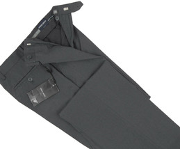 NEW $695 Giorgio Armani Black Label Classico Dress Pants!  US 38 39 e 56  Gray - £205.64 GBP