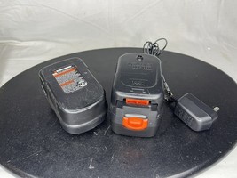 2 Black &amp; Decker HPB 14 V NiCAD Slide Pack Batteries And 1 Charger - $934.09 MXN