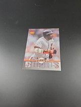 1994 Donruss Barry Bonds #102 Triple Play San Francisco Giants Baseball Card - £0.90 GBP