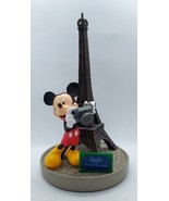 Mickey Mouse Eiffel Tower Figurine Disney Showcase Epcot World Paris France - €42,31 EUR