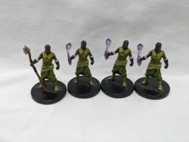 Lot Of (4) D&amp;D Humans Druid And Qawasha Tomb Of Annihilation Miniatures 7a 7b/45 - £18.98 GBP