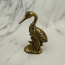 Leonard Towle Vintage Brass Partridge Bird NOS Crane Heron Metal Decor 1982 - £21.89 GBP
