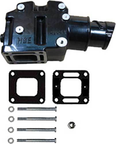 Aluminum Exhaust Riser 4 inch 7 degree Mercruiser Center - $279.95