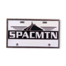 Space Mountain Disney Pin: Novelty License Plate - $12.90