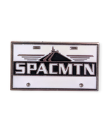 Space Mountain Disney Pin: Novelty License Plate - $12.90