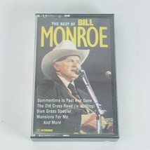 The Best Of BILL MONROE Cassette Tape Bluegrass Music 1982 Blue Yodel 4 CBS - £3.85 GBP