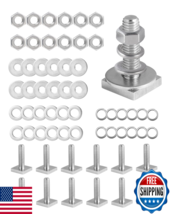 T Slot Bolts for Roof Rack Cross Bars, Platform, Cargo Basket, Stainless... - $31.48