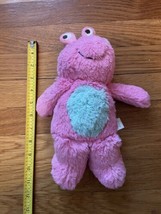 Carters 67217 Pink 3 Eyed Alien Monster Baby Lovey Plush 11&quot; 2016 - £11.10 GBP