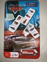 Disney Pixar Cars Dominoes! Includes Collectible Tin Used Excellent Condition!! - $7.69