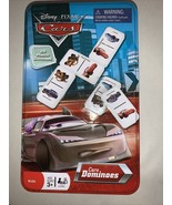 DISNEY PIXAR CARS DOMINOES! Includes Collectible Tin Used EXCELLENT COND... - £6.07 GBP