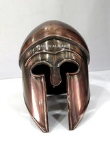 Greek Corinthian Wearable Halloween Armour Helmet - Copper Antique Finish  - £117.84 GBP