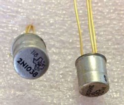 Military Specifications 2N1038 Germanium Pnp Transistor 1 Pcs - $5.56