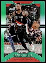 2019 Panini Prizm #112 Damian Lillard Prizms Red White and Blue EX-B113R2 - £11.84 GBP