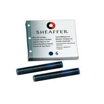Sheaffer Reca Pack of 6 Fountain Pen Cartridges Black Ink  - $26.00