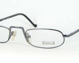 Neu FARRELLI 5546 Dunkelgrau Brille Metall Rahmen 47-22-135mm Italien - $96.02