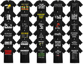 Funny T shirt comic humor t shirt nerd men geek cartoon birthday gift ch... - £19.64 GBP+