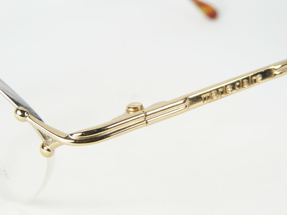 Marie Claire MC1100 20 GOLD /SILVER EYEGLASSES GLASSES FRAME 48-18-140mm France Item image 5