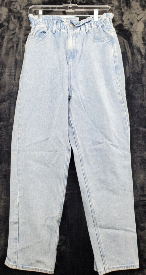 PacSun Jeans Womens Size Medium Blue Denim Cotton Pockets Flat Front Med... - $15.06