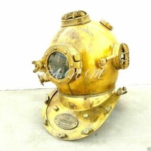 Scuba Divers Diving Helmet US Navy Mark V Deep Sea Divers Working Designer Gifts - £171.85 GBP