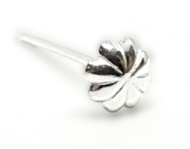 Flower Nose Stud Cherry Blossom 22g (0.6mm) 925 Silver Straight L Bendable Uk - £4.90 GBP