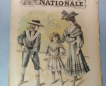 1904 La Mode Nationale French France Fashion News Publication 18 June Fr... - $19.75