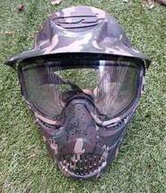 JT $uper ProShield Thermal Paintball Green Camo Mask Rare - £73.88 GBP