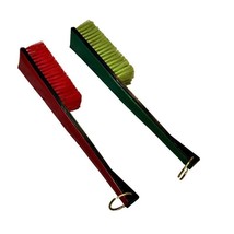 Clothing Valet Lint Brushes Red Green Black Long Handled Japan 10.5 Inch... - $16.29