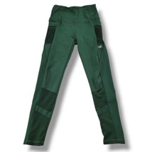 Body Glove Pants Size Small W24&quot;xL24&quot; High Waisted Leggings Ankle Leggings Green - £23.25 GBP