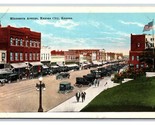 Minnesota Avenue Street Vista Kansas Città Kansas Ks Unp Wb Cartolina Y5 - $4.49