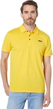 Hurley H2O-Dri Ace Polo Shirt Mens XL Armadillo Yellow Short Sleeve NEW - £23.26 GBP