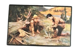 Antique Boy Scout BSA Post Card Scout Gum Co 1914 Ephemera Rochester NY #3 - £15.79 GBP