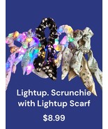 Lightup Scrunchie with Lightup Scarf - $12.32 CAD