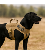 Tactical Dog Harness &amp; Leash Set for German Shepherd Malinois Large Dogs - $66.99+