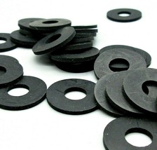 5/16&quot; ID Rubber Flat Washers 3/4&quot; OD  Seal 1/16&quot; Thick Gasket 5/16 x 3/4 x 1/16 - £9.31 GBP+