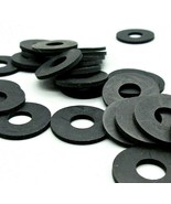 5/16&quot; ID Rubber Flat Washers 3/4&quot; OD  Seal 1/16&quot; Thick Gasket 5/16 x 3/4... - £9.20 GBP+