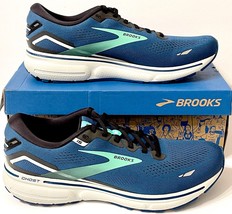 Brooks Ghost 15 Men&#39;s Size 13 Running Shoes Moroccan Blue/Spring Bud - W... - £66.45 GBP