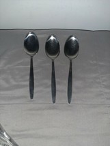 Amefa Stainless Tulip Time Serving Spoons Holland 8 1/4” Set Of 3 - £16.76 GBP