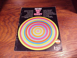 Late 1960’s Hits! Out of Sight Song Book, with 14 Songs, Piano, Vocal, Guitar - £7.82 GBP