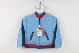 Deadstock Vintage 60s 70s Boys Toddler 5 Striped Water Repellant Bomber ... - $59.35