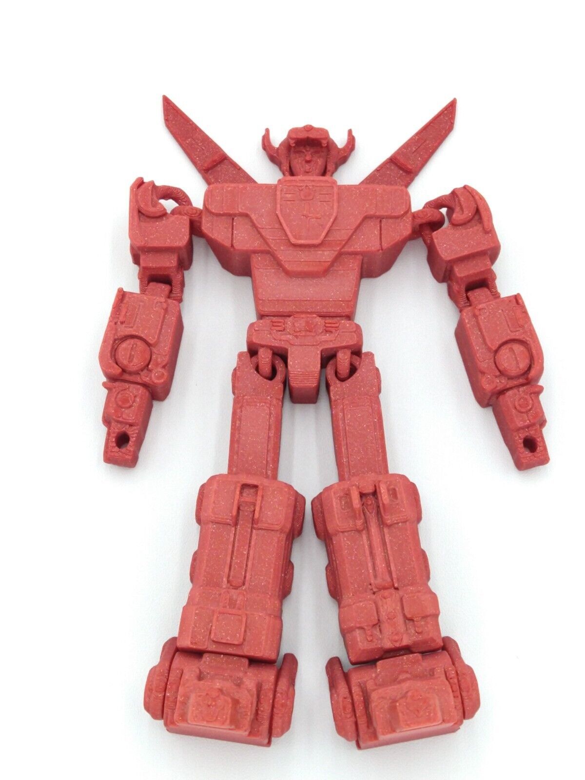 Voltron Figure Articulated Flexi Shiny Red 5" 3D Printed Figure - $29.02